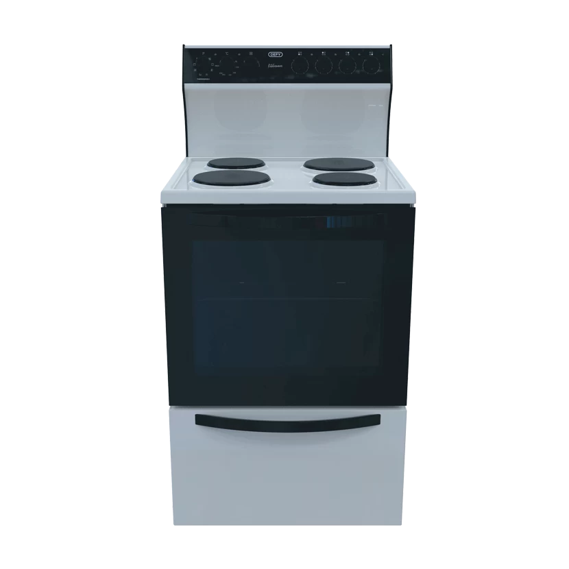 Defy - Kitchenaire - 600 - Electric Stove - White