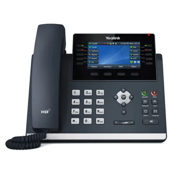 Yealink T46U Gigabit IP Phone With Dual USB Ports And 4.3