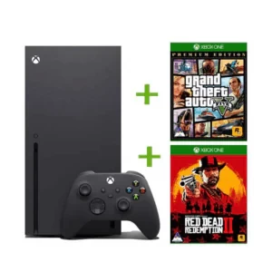 Series X – 1TB – Disc Edition with GTA V + Red Dead Redemption 2