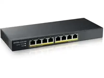Zyxel GS1915-8, 8-port GbE Smart Hybrid Switch